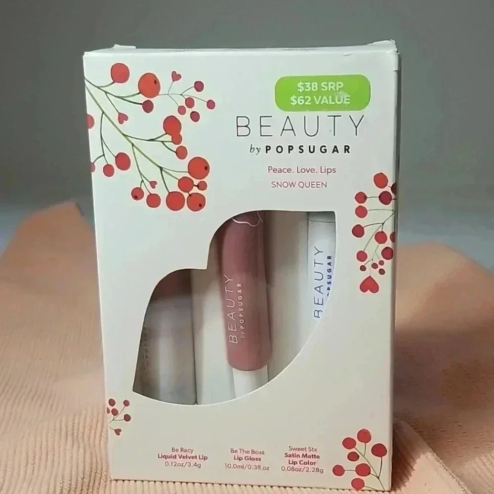 BEUTY by pop sugar peace. Love. Lips snow queen